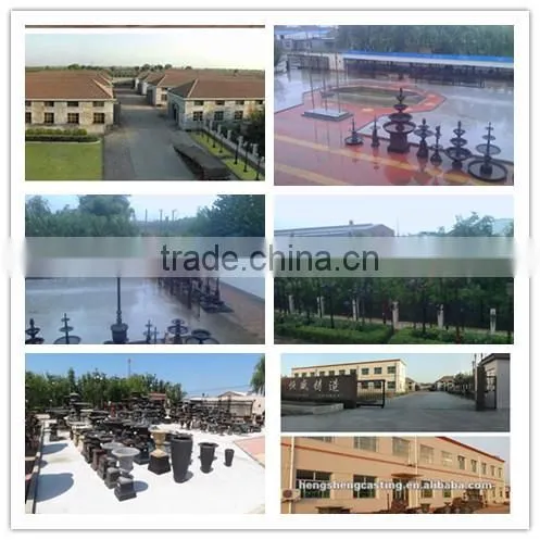 High Quality Outdoor Cast Iron BBQ Table