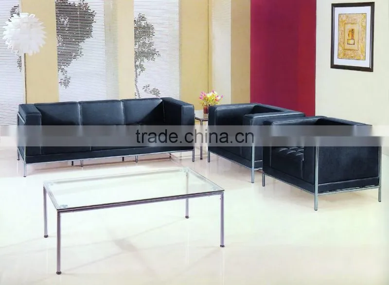 Leather sofa armchair (7218)