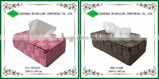 Wholesale woven tissue paper box