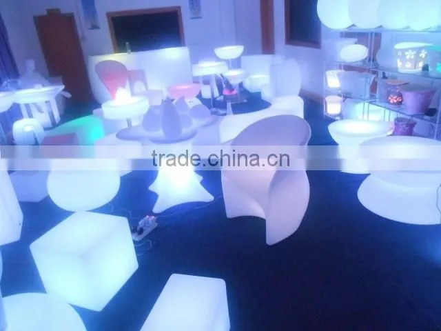 LED stool/color changing chair/ rechargeable furniture