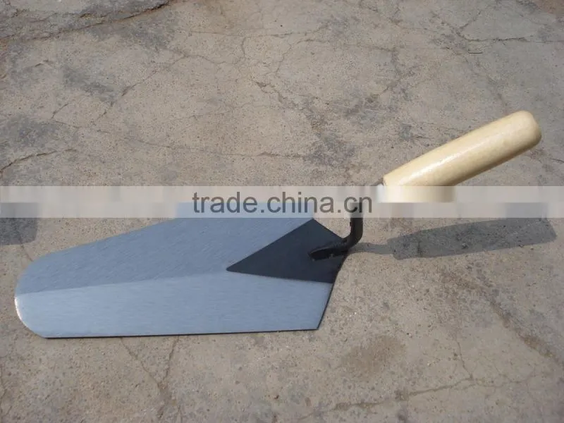 construction tools bricklaying trowel with wooden handle brick trowel