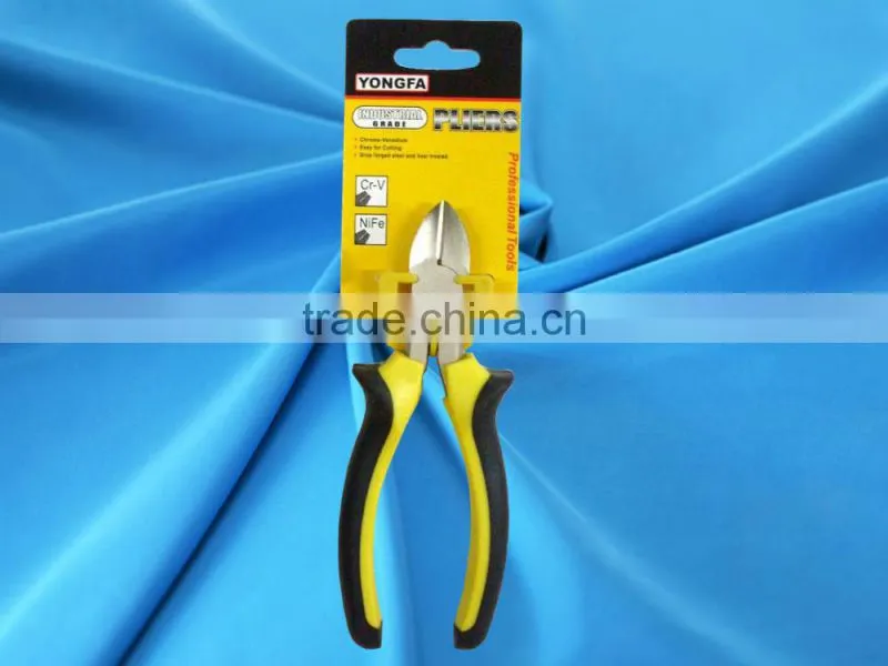 YF037 Big head power diagonal cutting pliers