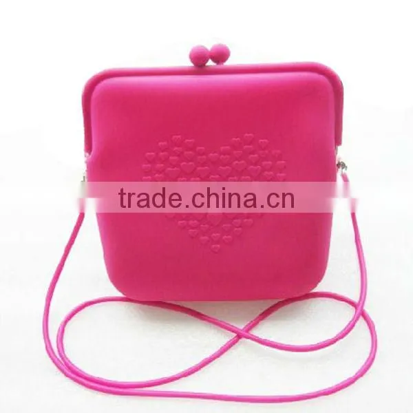 2013 New silicone wallet, silicone credit card holder,silicone bag for women