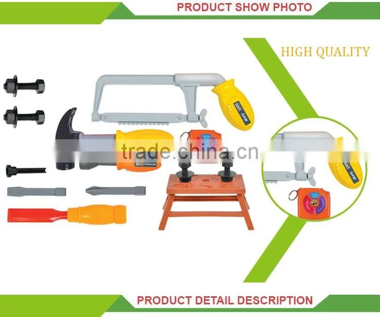 Interesting plastic super tool play set kids indoor games