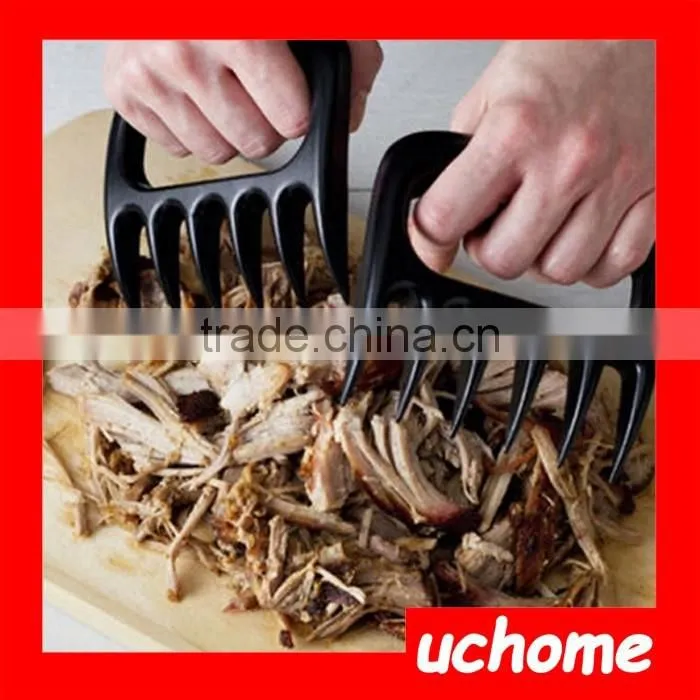 UCHOME Barbecue Outdoor Bear Shape Meat claw forks,Bear Paw Meat Handler Forks for BBQ