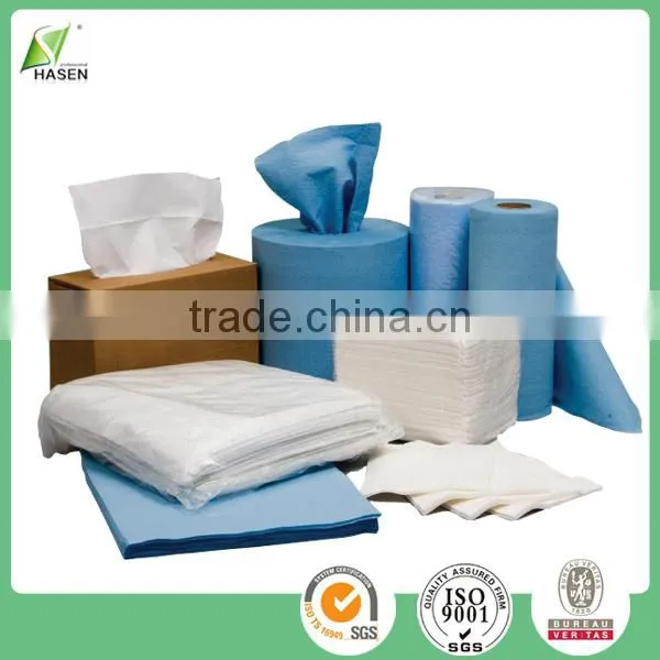 2017most popular nonwoven chamois cleaning cloth in roll