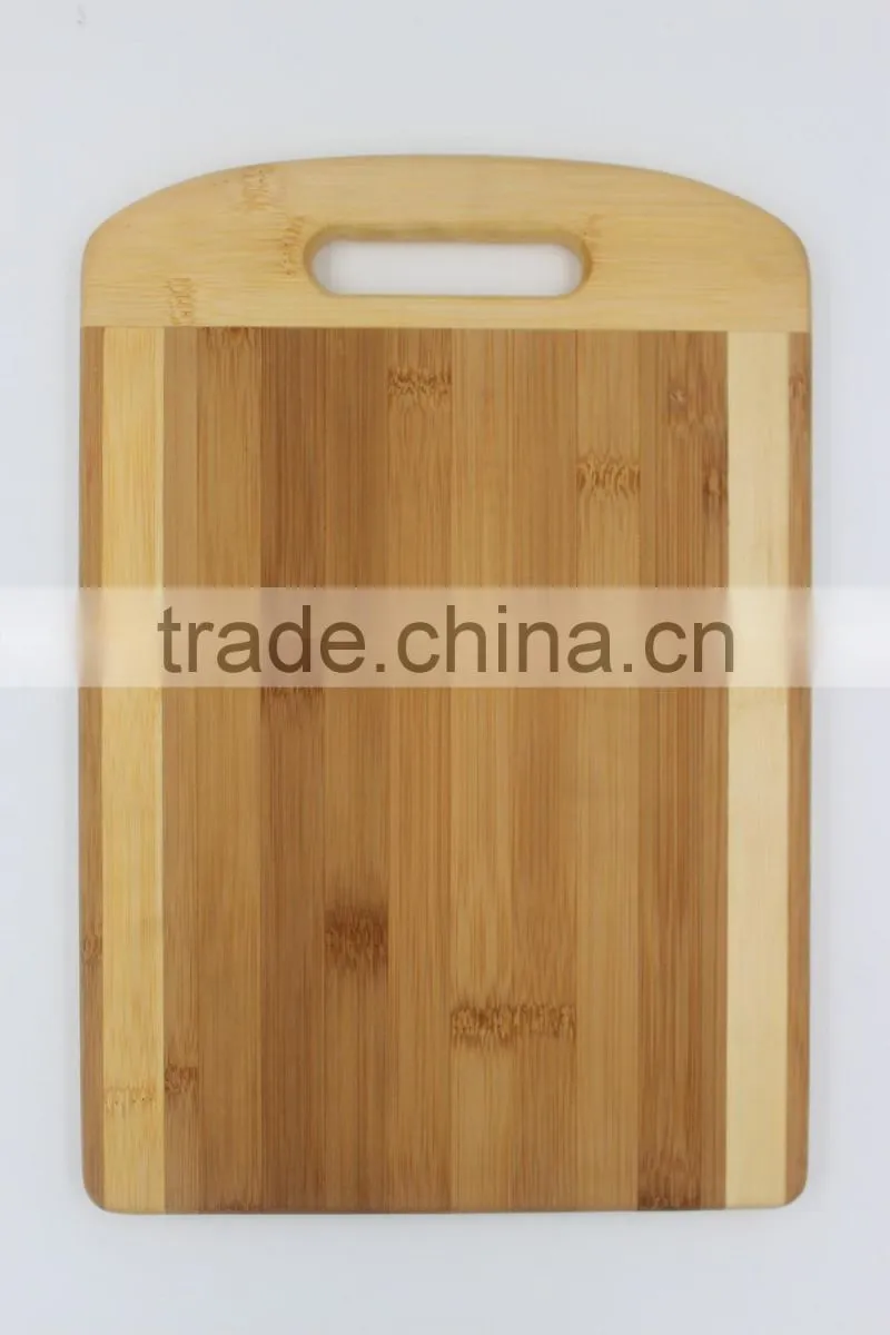 Competitive price durable natural bamboo cutting board with special design