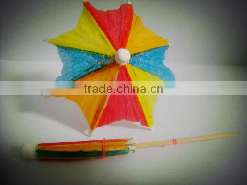 very small cocktail umbrella stick