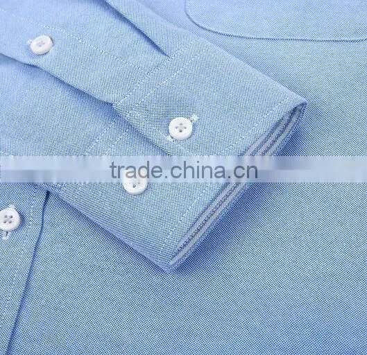 Mens long sleeve dress shirts cotton oxford shirts
