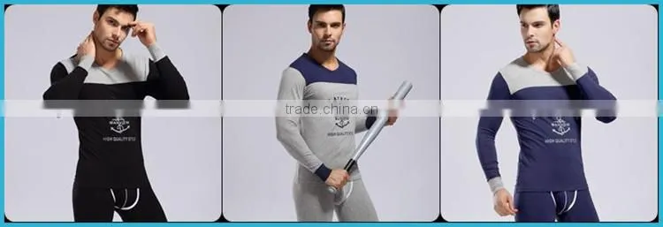 2014 Hot Sale Sexy Thermal Underwear Men Long Sleeve Breathable Body Shaper SM27-2