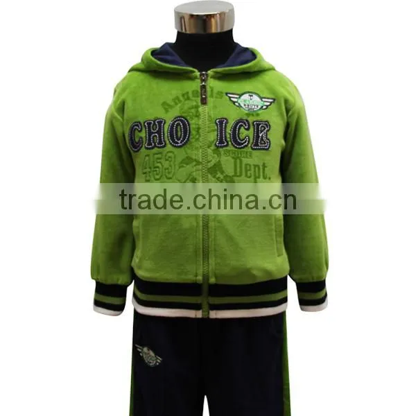 2015 soft velvet wholesale boutique china cheap latest design kids tracksuits