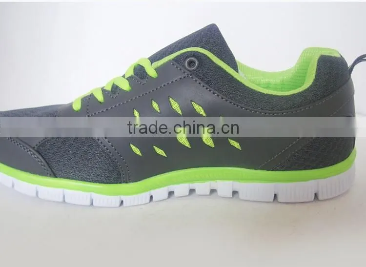 Black upper OEM welcome green decoration EVA basketball shoes men