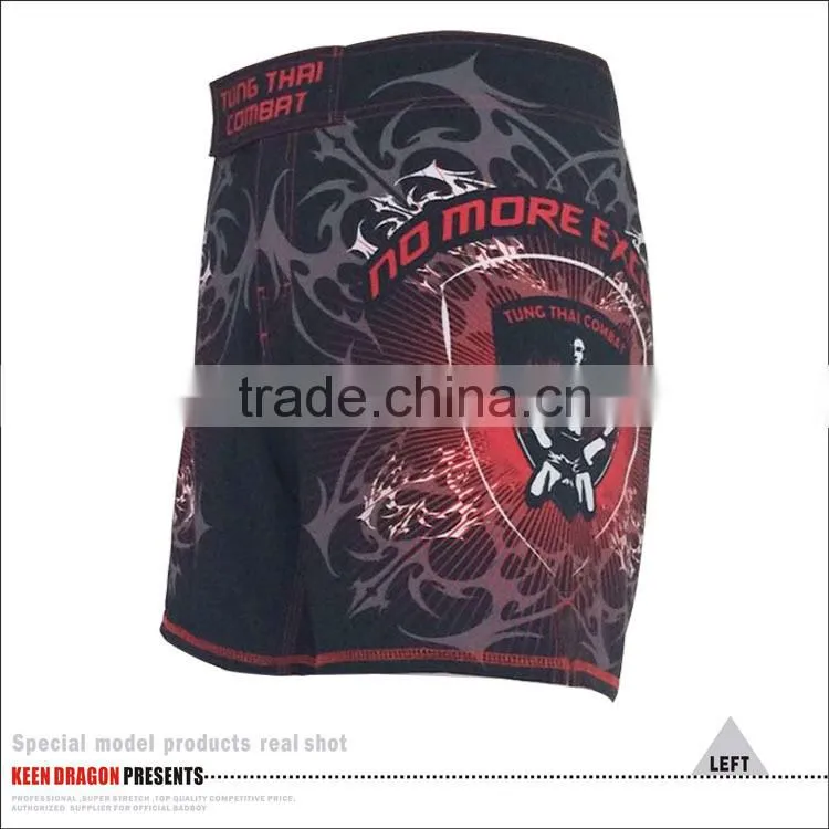 Make your own designs good quality short style mens mma shorts