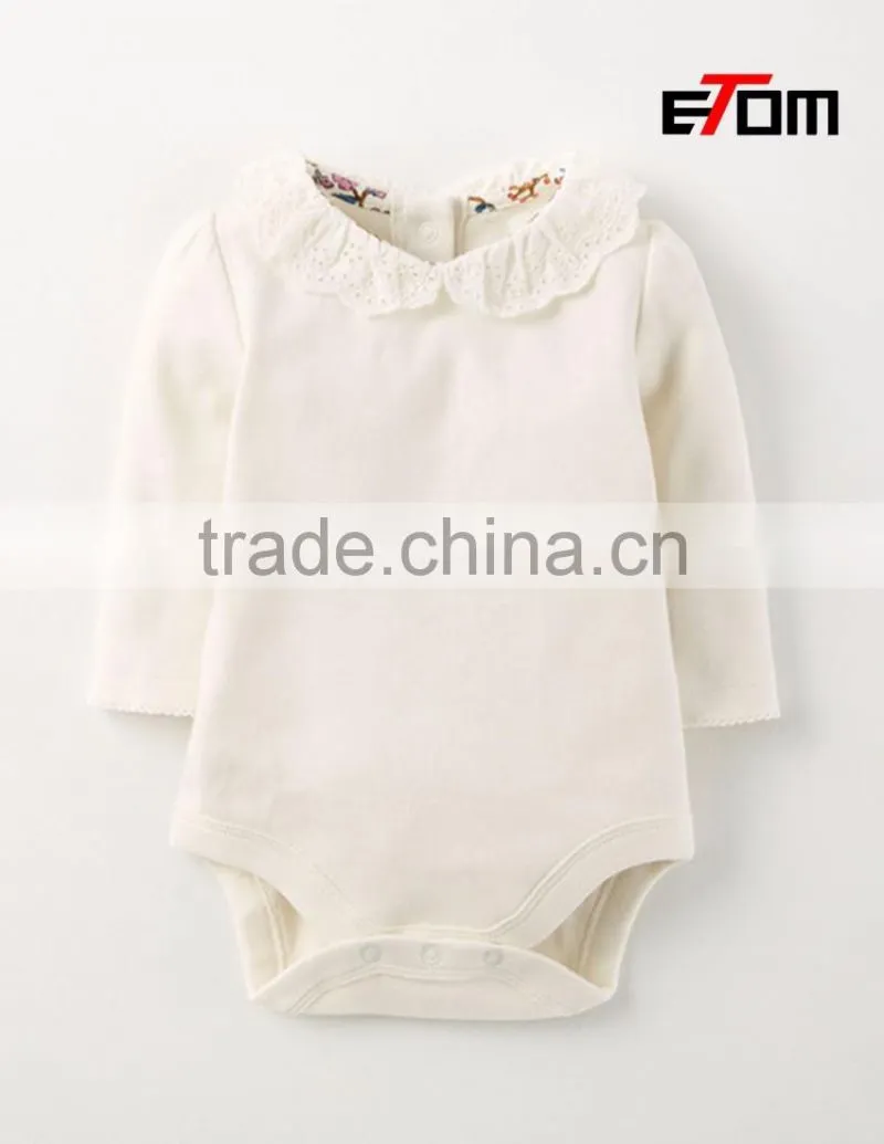 1506 OEM Baby clothes newborn boys 100% organic cotton baby romper long sleeve Infants clothing& newborn baby clothes