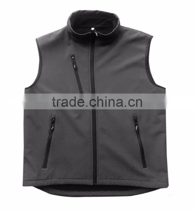 Wholesale cheap outdoor mens waistcoat softshell vest