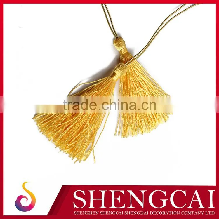 bookmark colorful mini tassels