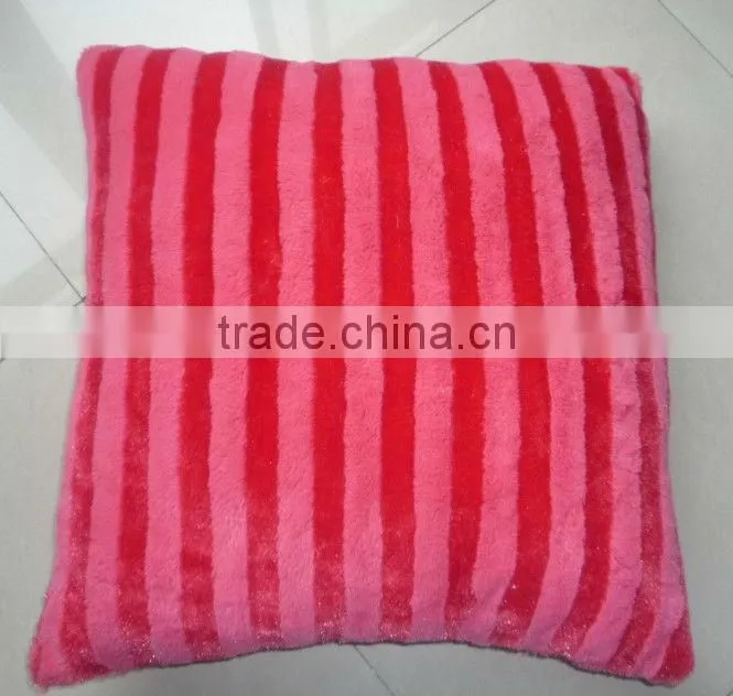PV PLUSH FABRIC CUSHION