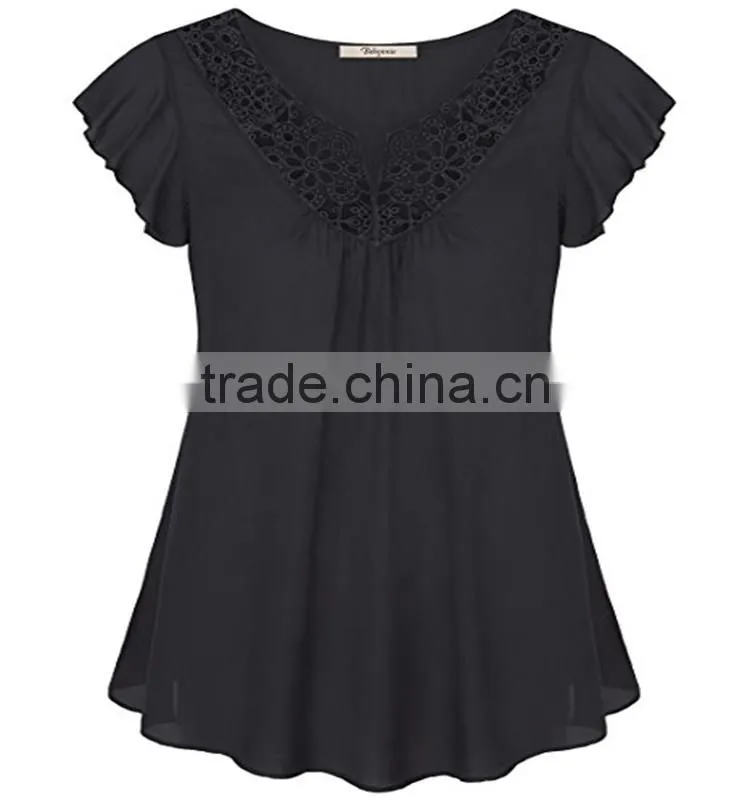fashion new style design skirts and blouse for lady