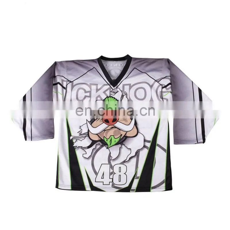 Custom goalie cut hockey jerseys hockey practice jerseys hockey jersey