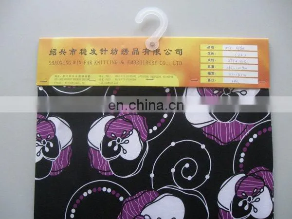 SPANDEX PRINTING KNITTED FABRIC DTY FOR GARMENT