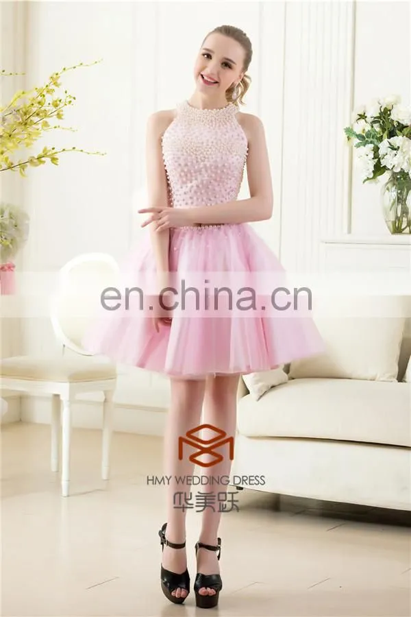 Short Free Prom Girls Dresses HMY-CDA022 Two Pieces Sexy Young Girl Short Cocktail Dress Party Dress
