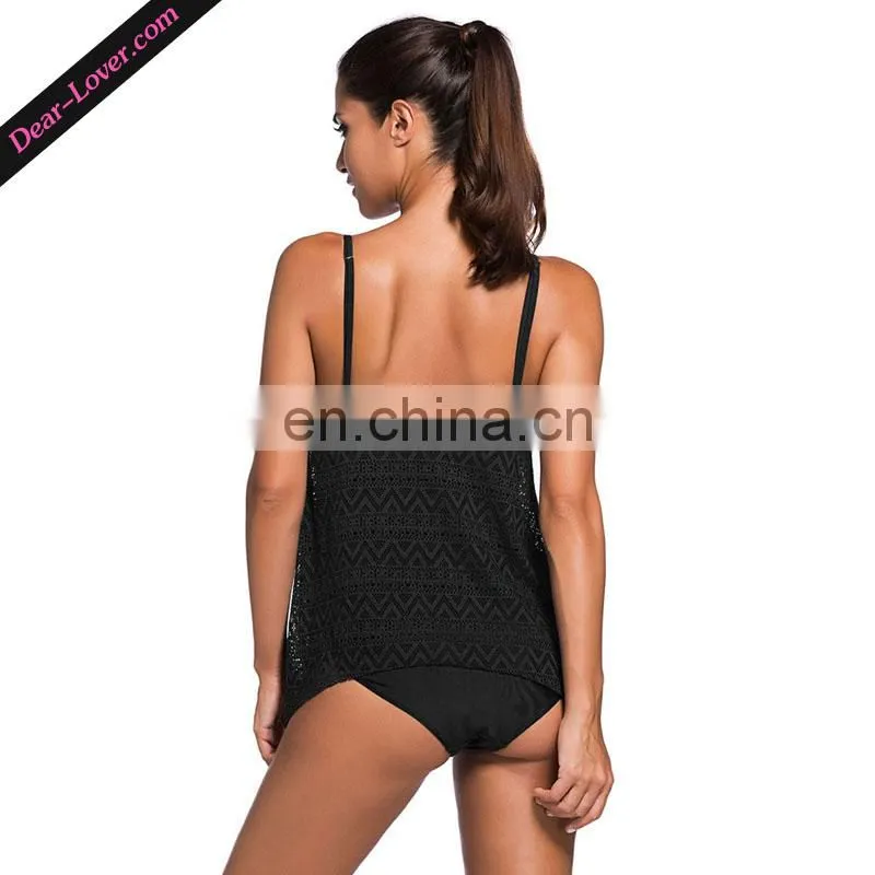 Women Spaghetti Straps Bathing Suits Tankini Sets