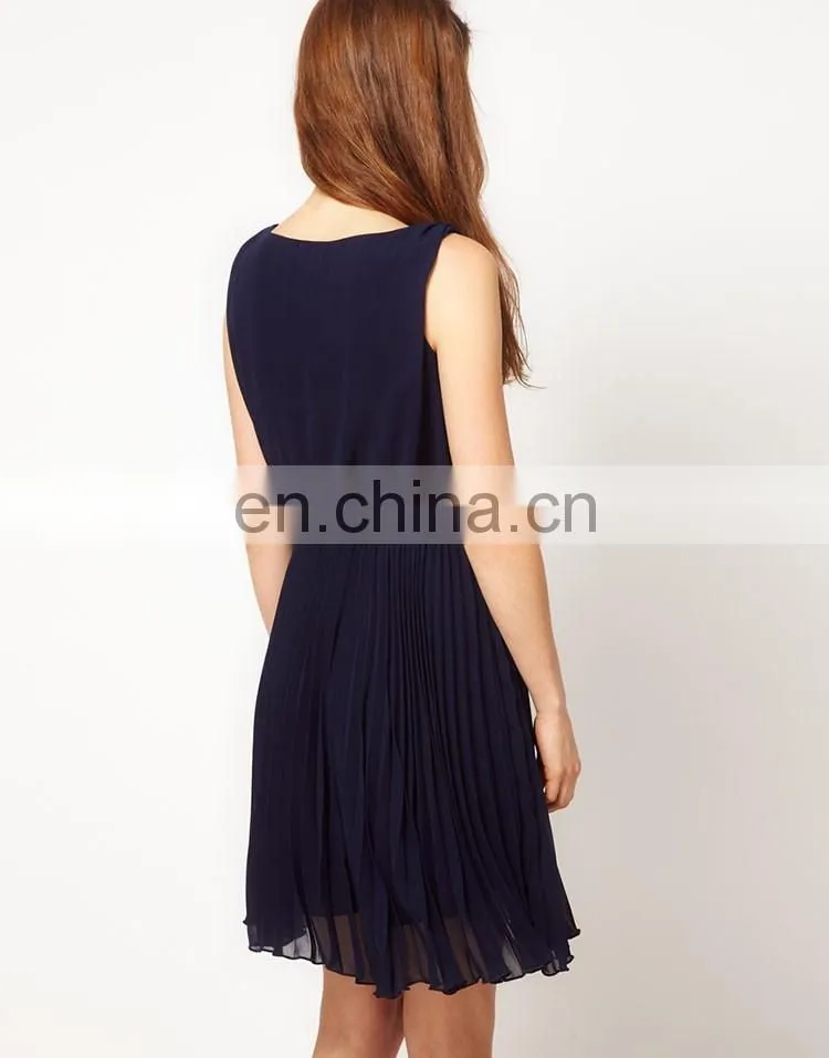 Wholesale clothing suppliers pleated dress prom dress 2017 prom dress