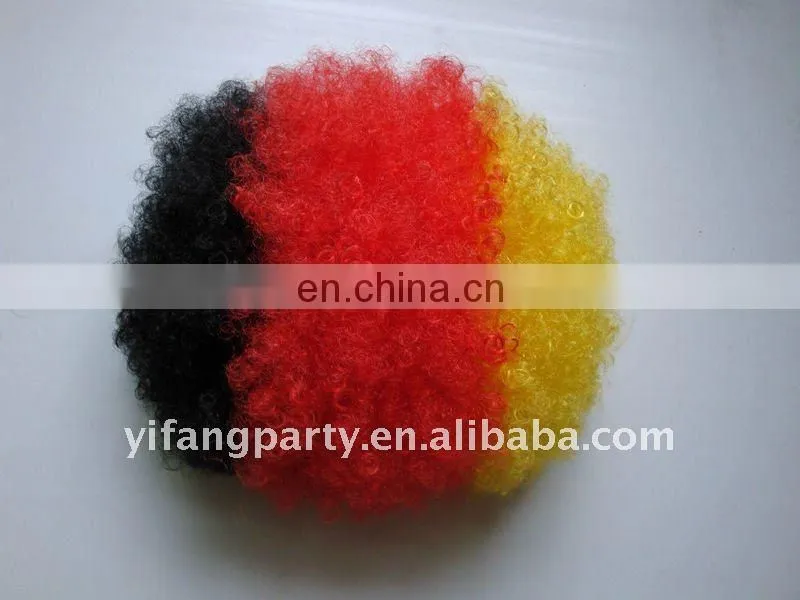 party carnival fans wigs