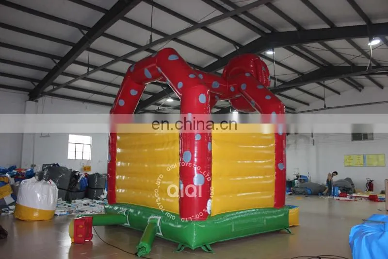 QIQI inflatable red puppy used moonwalks for sale