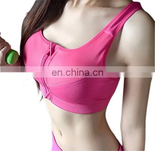 Wholesale Women High Impact Support Sports Bra Yoga Running Vest