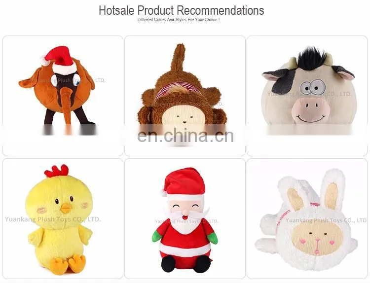 Stuffed Animal White Cute Bear Plush Soft Toys for Chrismas
