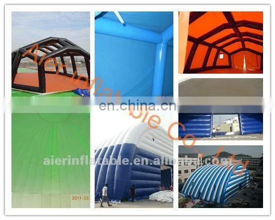 2017 Aier inflatable bubble dome tent/inflatable transparent tent/clear smooth inflatable bubble tent