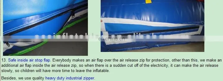 giant enclosed inflatable obstacle course