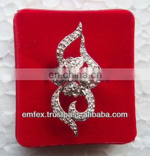 Cz jewelry finger rings exporter, cz ring jewellery ring manufacturer