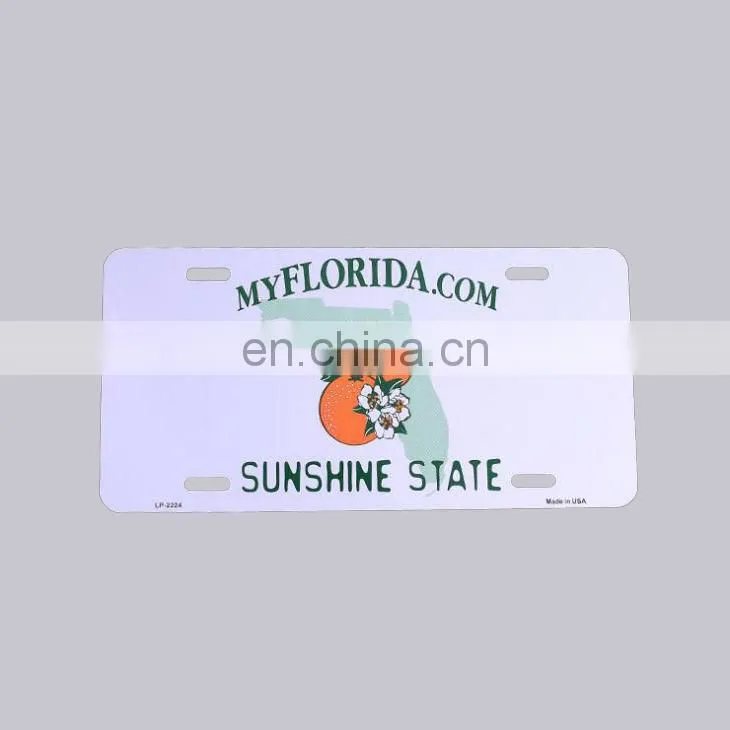 High Security Blank License Plates, Car Number Plates