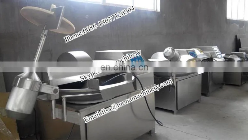 Speed fast frozen meat cutter machine/meat bowl cutter