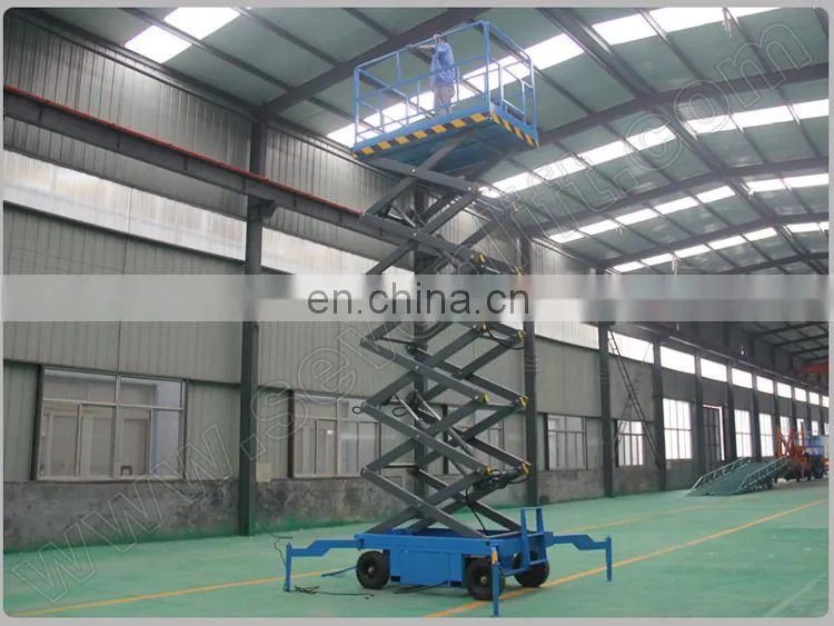 7LSJY Shandong SevenLift cheap adjustable handicap scissor hot sale mobile hydraulic lift for sale