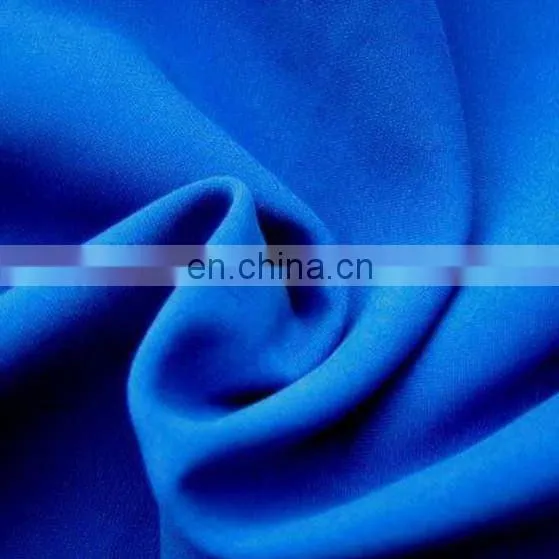 Factory wholesale polyester peach skin microfiber fabric for dresses