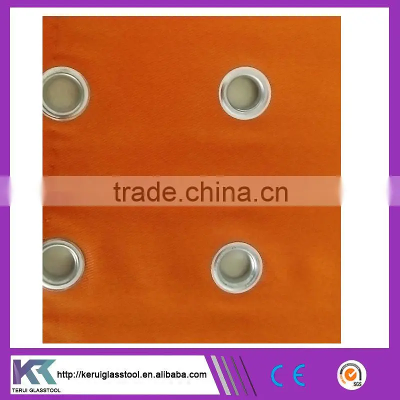 Knitting fabric orange color chemical protective wrist with copper sheet (V048)