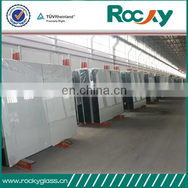 Solid Structure and Flat Shape clear float glass