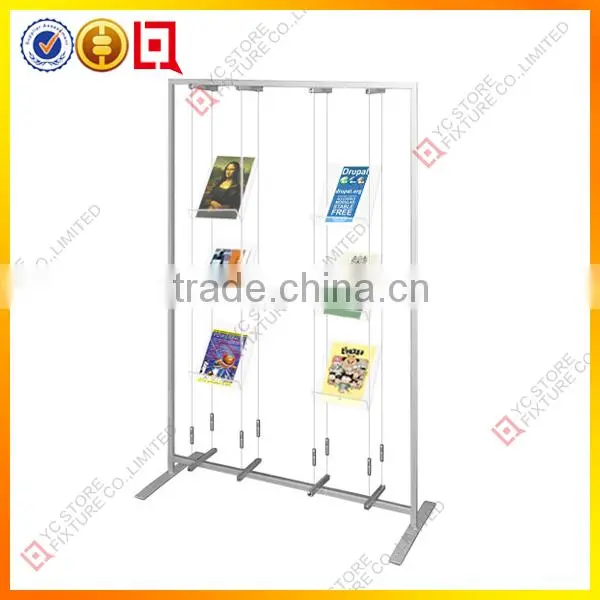 Favourable metal wire brochure dispaly rack