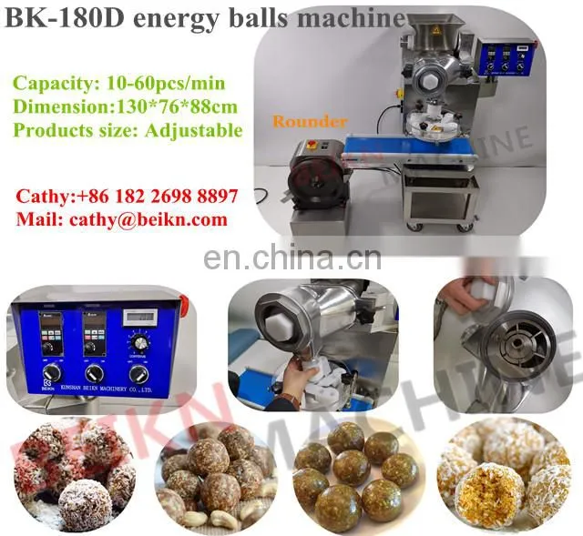 Easy No Bake Protein Balls making machine