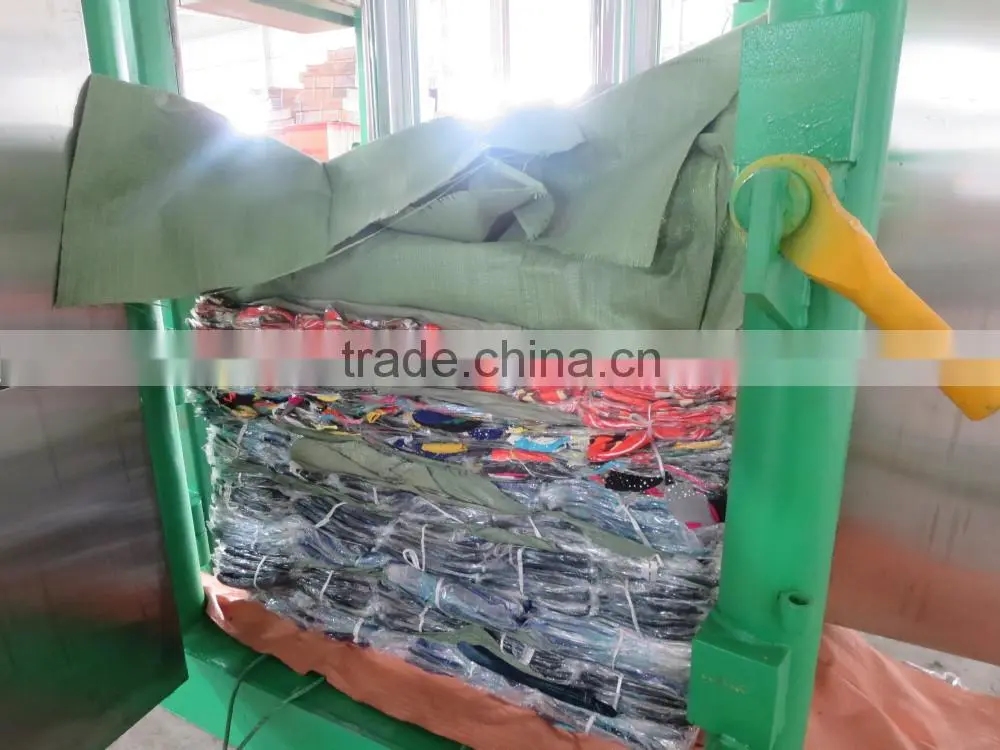 High Precision Product Hydraulic Vertical Used Clothing Press Bailing Machine