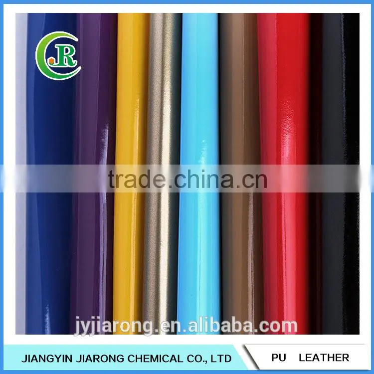 PU Patent Leather for Ladies Fashion Shoes