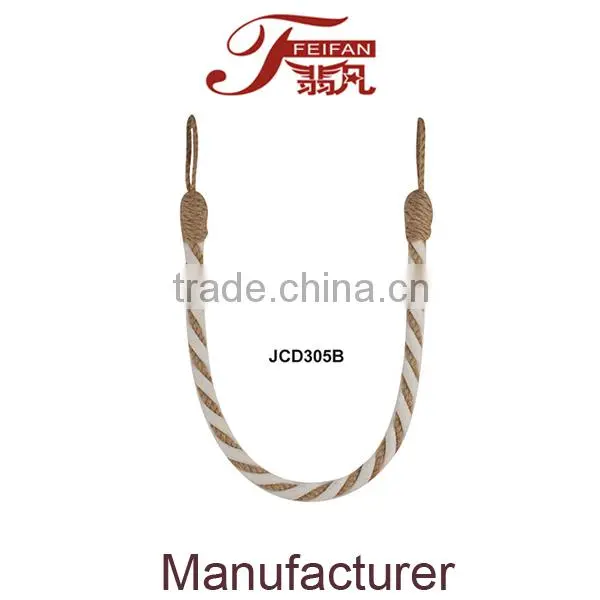 JCB306ABCD fancy curtain tiebacks double hook