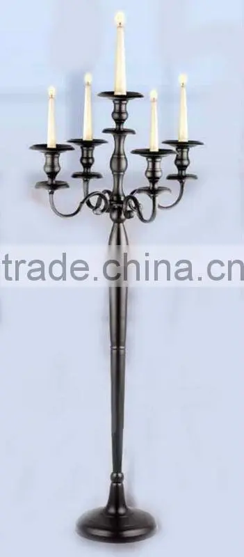 Brass Menorah Religious Candelabra With Polished Finish