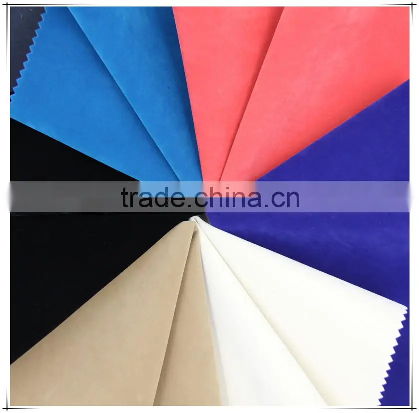 flocking fabric for sport shoes bags sofa curtain