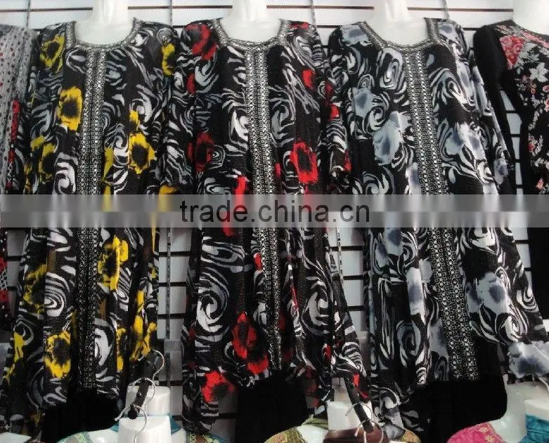 C176 Latest design muslim tunic and pants