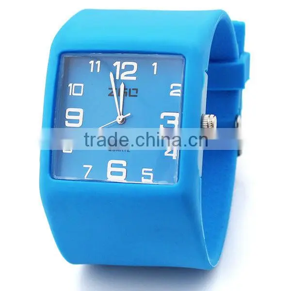 2013 colorful silicone jelly watch for kids price of smart watch phone