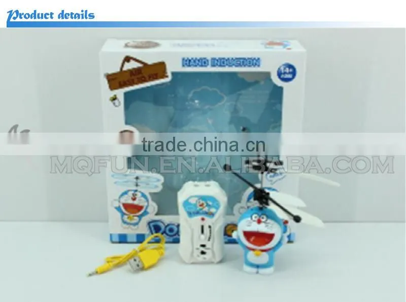 Mini Qute RC remote control flying Helicopter kawaii Anime Doraemon cartoon model plastic doll kids Electronic toys NO.TL607800